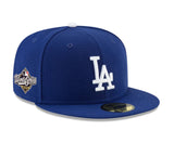 New Era Los Angeles Dodgers 2025 World Series Patch 59fifty Fitted Cap