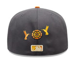 New Era Los Angeles Dodgers 2025 Dia de Los Muertos 59fifty Fitted Cap