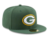 New Era Green Bay Packers Basic 59fifty Fitted Cap