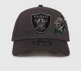 New Era Las Vegas Raiders ‘Gray Tonal Roses’ 9forty A-frame Snapback Cap