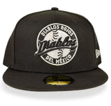 New Era Diablos Rojos Del Mexico Black & White 59fifty Fitted Cap