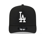 New Era Los Angeles Dodgers black and White 9fifty A-frame Snapback Cap