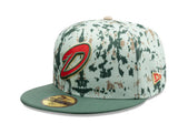 New Era Diablos Rojos del México LMB Camo 59fifty Fitted Cap