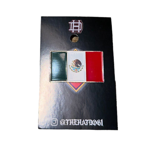 Thehatdog1 México Flag Pin