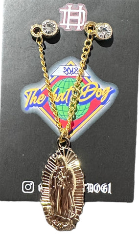 Thehatdog1 “La Virgencita de Oro” Chain Pin