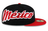 New Era MX Diablos Rojos del México LMB Multi Logo 59fifty Fitted Cap
