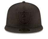 Black on Black 59fifty Fitted Cap