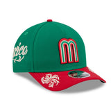 New Era Mexico Béisbol Woodmark 2tone 9forty M Crown Snapback Cap