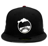 New Era Tomateros de Culiacán Logo Element Black & White 59fifty Fitted Cap