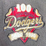 New Era Los Angeles Dodgers 100th Anniversary SP Red & Gold 59fifty Fitted Cap