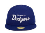 New Era Los Ángeles Dodgers Script 59fifty Fitted Cap