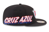 New Era Cruz Azul Wordmark Side 59fifty Fitted Cap