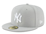 New Era New York Yankees Gray Fashion Color Basic 59fifty Fitted Cap