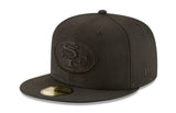 Black on Black Basic 59fifty Fitted Cap