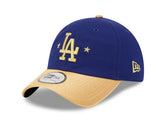 New Era Los Angeles Gold 2025 World Series Champions Patch  Casual Classic 9twenty Adjustable Cap