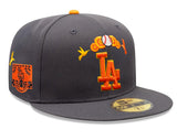 New Era Los Angeles Dodgers 2025 Dia de Los Muertos 59fifty Fitted Cap