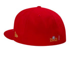 New Era Yaquis de Ciudad Obregón Red Throwback Edition 59fifty Fitted Cap
