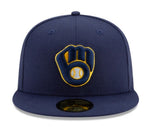 New Era Milwaukee Brewers On-field 59fifty Fitted Cap