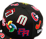 New Era All Over World Baseball Classic WBC 59fifty Fitted Cap