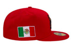 New Era Yaquis de Ciudad Obregón Red Throwback Edition 59fifty Fitted Cap