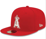 New Era Anaheim Angels White Logo 59fifty Fitted Cap