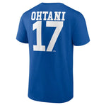 Fanatics Branded Shohei Ohtani Los Angeles Dodgers  Player Icon Name & Number T-Shirt