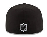 Black and White 59fifty Fitted Cap