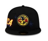 New Era Club America Wordmark Side 59fifty Fitted Cap