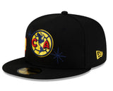 New Era Club America Wordmark Side 59fifty Fitted Cap