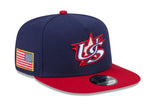 New Era USA 2026 World Baseball Classic 9FIFTY A-Frame Snapback Cap