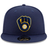 New Era Milwaukee Brewers Team Color 9fifty Snapback Cap