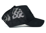 Rude Awakenings “LALALA” Triple Black Snapback Cap