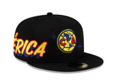 New Era Club America Wordmark Side 59fifty Fitted Cap