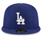 New Era Los Angeles Dodgers 2024 World Series Champions Patch Gray UV 59Fifty Fitted Cap