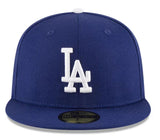 New Era Los Angeles Dodgers 2024 World Series Champions Patch Gray UV 59Fifty Fitted Cap