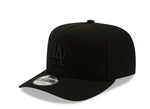 New Era Los Angeles Dodgers black on Black 9fifty A-frame Snapback Cap