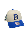 Mitchell and Ness Brooklyn Dodgers Pro Pinch Snapback Cap