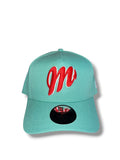 New Era Diablos Rojos Del Mexico Mint 9forty A-frame Snapback Cap
