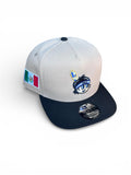 New Era Yaquis de Obregón 2tone Mexico Flag Patch Gray UV 9fifty A-frame Snapback Cap