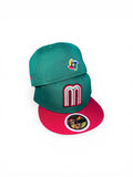 New Era Mexico WBC Logo Béisbol Youth 59fifty Fitted Cap