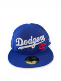 New Era Los Angeles Dodgers Wordmark Clayton Kershaw #22 59fifty Fitted Cap