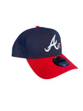 New Era Atlanta Braves Team Color Hearts Pink UV 9forty A-frame Snapback Cap