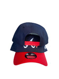 New Era Atlanta Braves Team Color Hearts Pink UV 9forty A-frame Snapback Cap