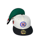 New Era Cruz Azul Green UV Mexico Flag Patch 2tone 59fifty Fitted Cap