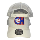New Era MX Charros de Jalisco Retro Logo 9forty A-frame Trucker Snapback Cap