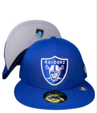 Light Royal Blue Gray UV 59fifty Fitted Cap