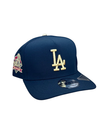 New Era Los Angeles Dodgers Gold 2024 Black 9fifty A-frame Snapback Cap