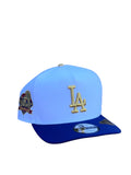 New Era Los Angeles Dodgers Gold 2024 Chrome White 9fifty A-frame Snapback Cap