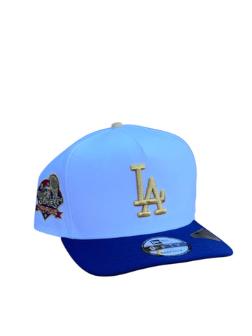 New Era Los Angeles Dodgers Gold 2024 Chrome White 9fifty A-frame Snapback Cap