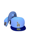 New Era Los Angeles Dodgers Gold 2024 Chrome White 9fifty A-frame Snapback Cap